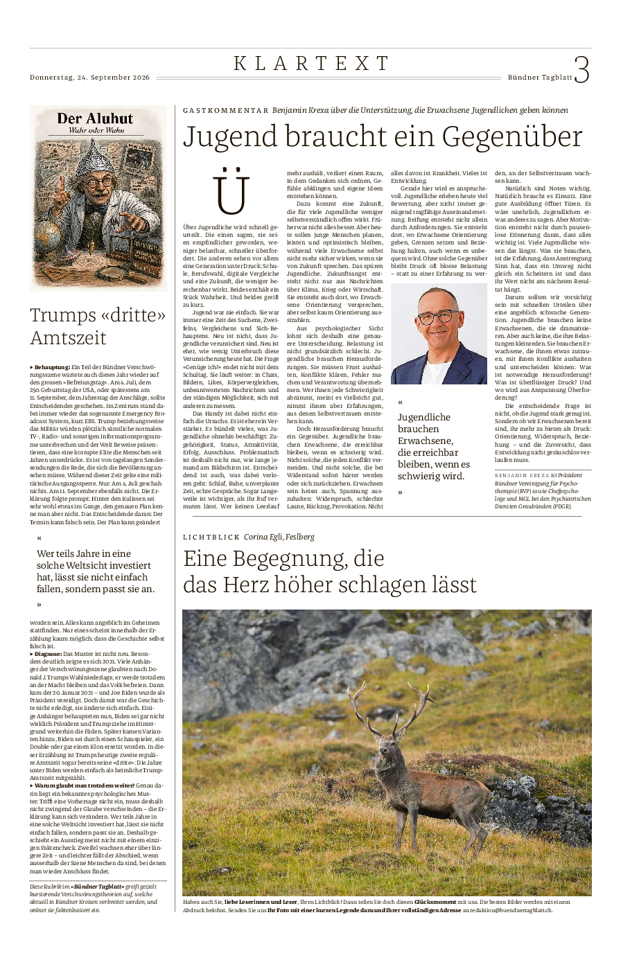 Gastkommentar September 2026