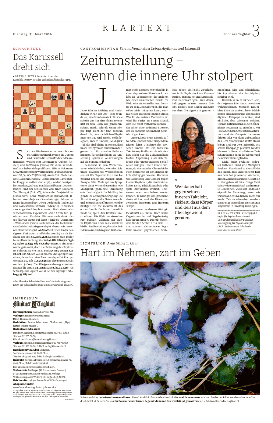 Gastkommentar März 2026