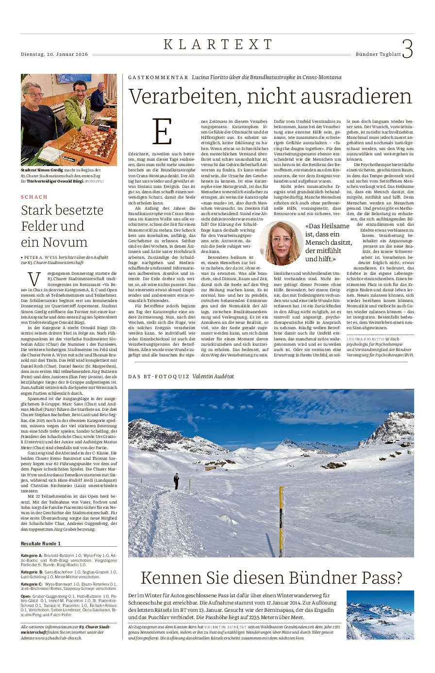 Gastkommentar Januar 2026